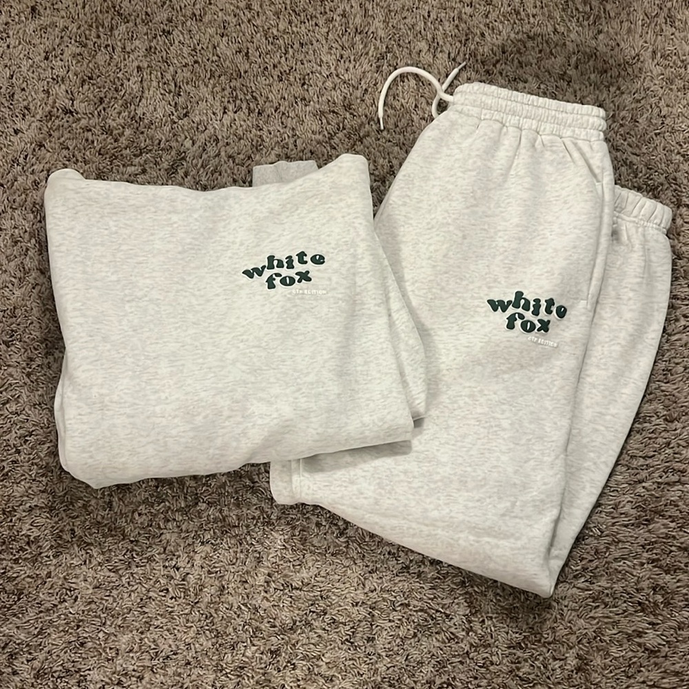 White Fox Matching Set